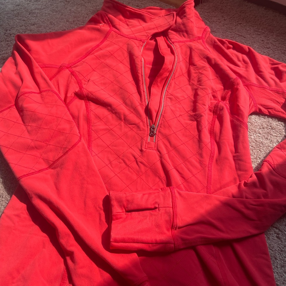 Lululemon 1/4 zip running jacket